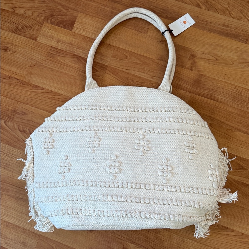 Large Oversized Tote Bag Shade & Shore NWT